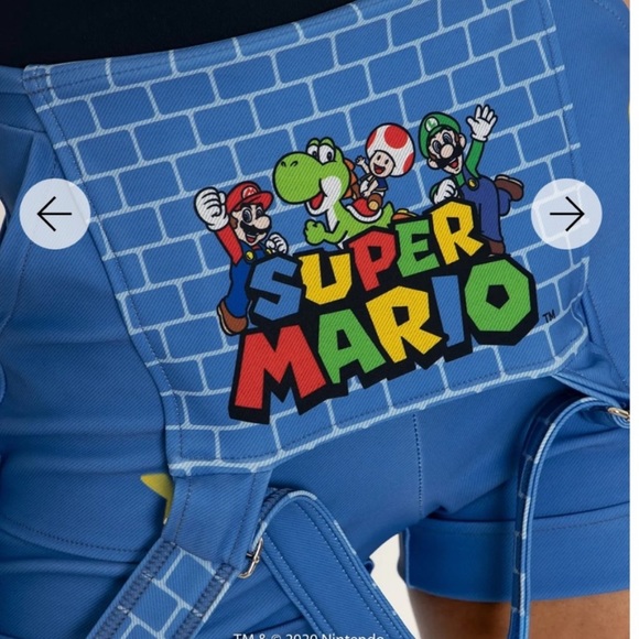 MARIO SHORT OVERALLS SIZE SMALL
NEW WITHOUT TAG BLACKMILK BM - Picture 4 of 8